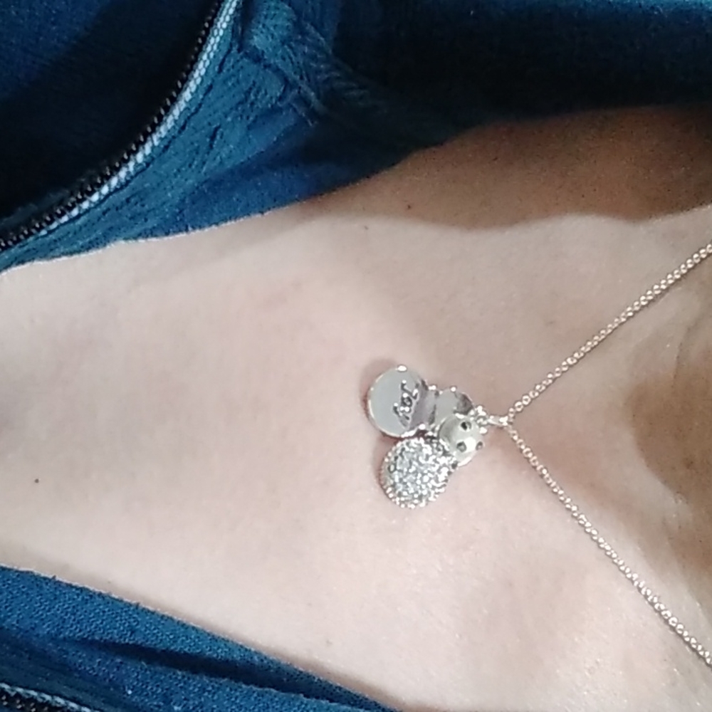 JOY SNOWMAN PENDANT NECKLACE